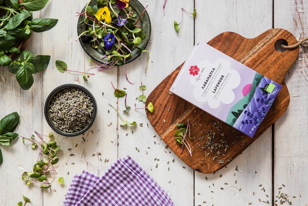 lavender focaccia ingredients