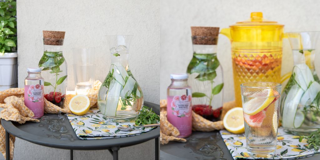 Flavoured waters at home